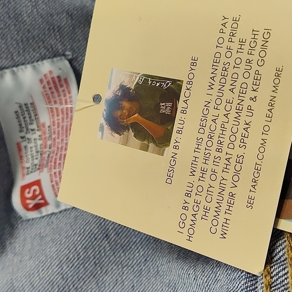 Pride women's denim jacket Size: XS - Picture 4 of 4